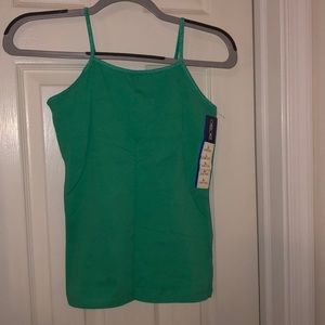 Neon green camisole
